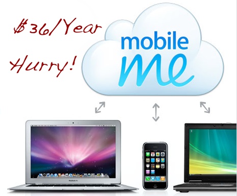 Experience MobileMe for your iPhone : Only $3/Month – Limited Time Offer! [Quantity Remaining – 0]