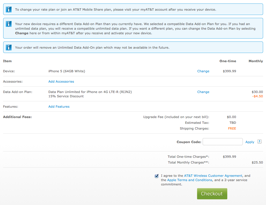 iPhone 5 preorder delivery times slip at Apple. AT&T or Walmart your best bet!